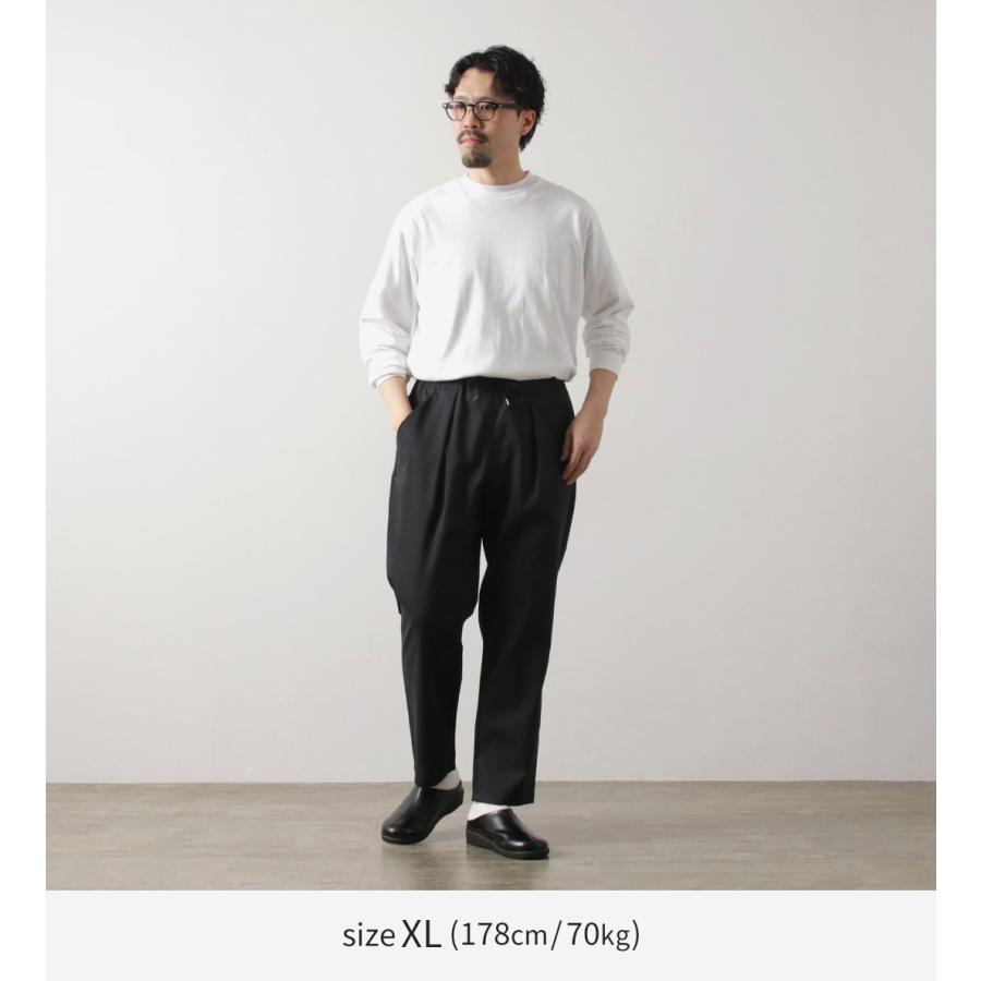 RE MADE IN TOKYO JAPAN（アールイーメイドイントウキョウジャパン） ラミーソロテックスツイル タックパンツ / メンズ | Re made in tokyo japan | 05