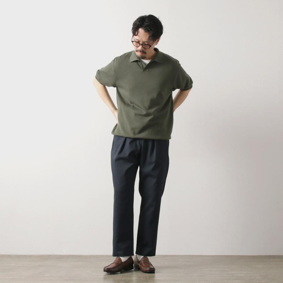 RE MADE IN TOKYO JAPAN（アールイーメイドイントウキョウジャパン） ラミーソロテックスツイル タックパンツ / メンズ | Re made in tokyo japan | 06