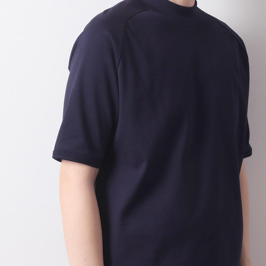 RE MADE IN TOKYO JAPAN（アールイー） パーフェクトインナー モックネック ハーフスリーブTシャツ / メンズ 半袖 綿100 日本製 | Re made in tokyo japan | 12