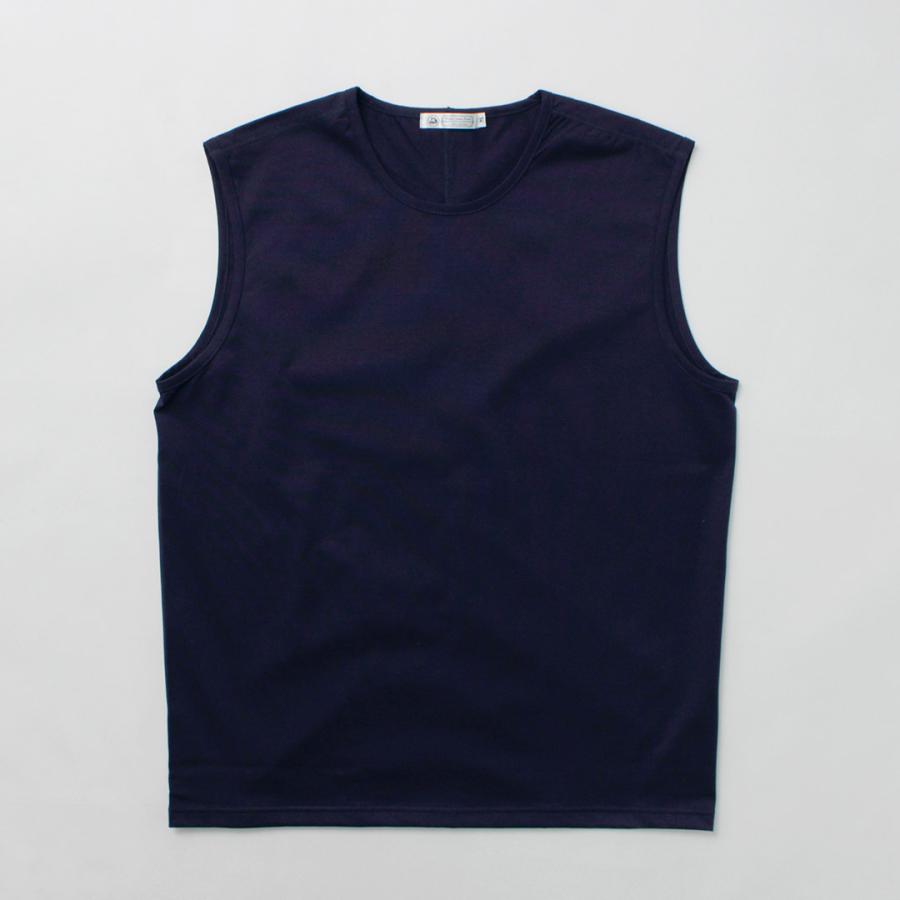 RE MADE IN TOKYO JAPAN（アールイー） パーフェクトインナー ノースリーブTシャツ / メンズ 無地 日本製 | Re made in tokyo japan | 05