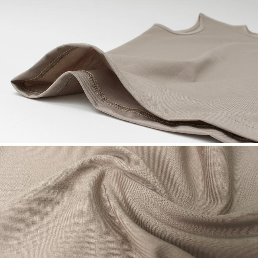 RE MADE IN TOKYO JAPAN（アールイー） パーフェクトインナー ノースリーブTシャツ / メンズ 無地 日本製 | Re made in tokyo japan | 07