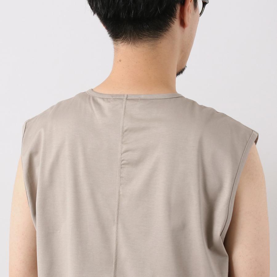 RE MADE IN TOKYO JAPAN（アールイー） パーフェクトインナー ノースリーブTシャツ / メンズ 無地 日本製 | Re made in tokyo japan | 10