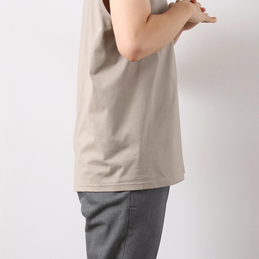 RE MADE IN TOKYO JAPAN（アールイー） パーフェクトインナー ノースリーブTシャツ / メンズ 無地 日本製 | Re made in tokyo japan | 11