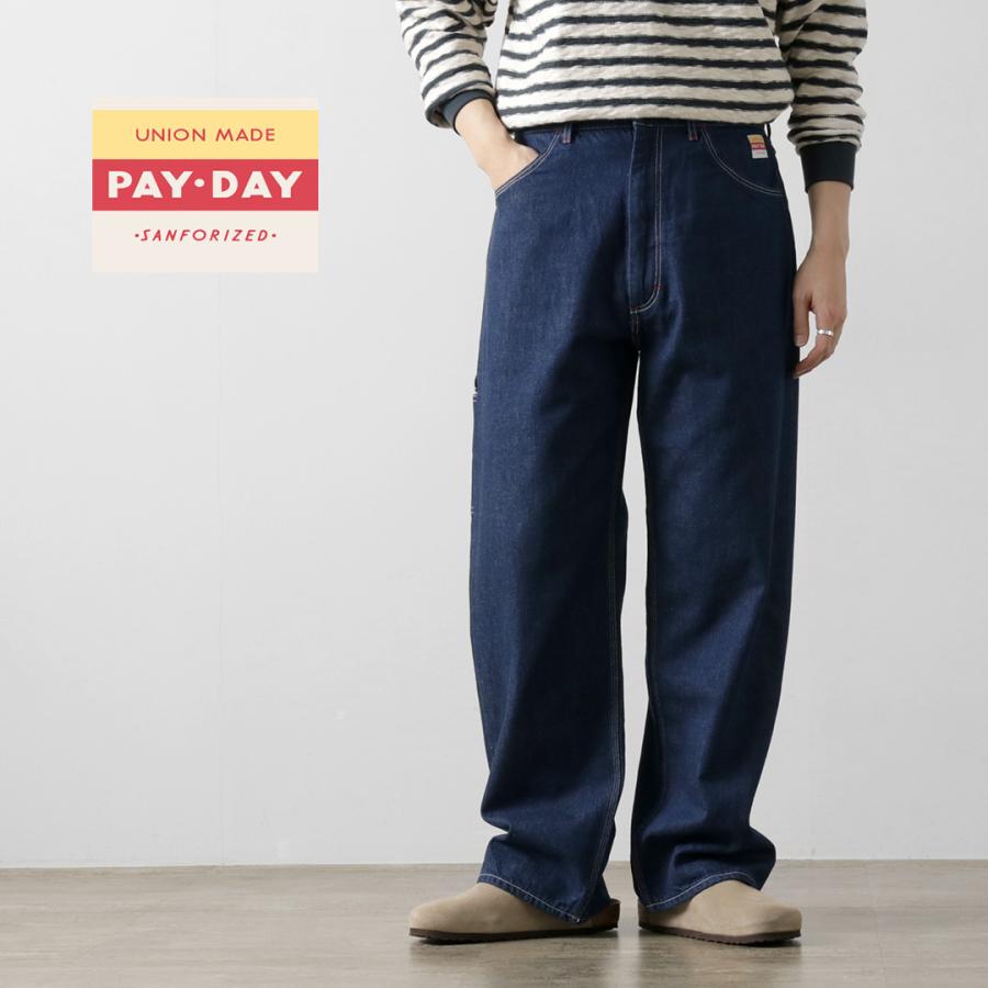 PAYDAYペイデイ 50s復刻 デニム ペインターパンツ 40 L インディゴ