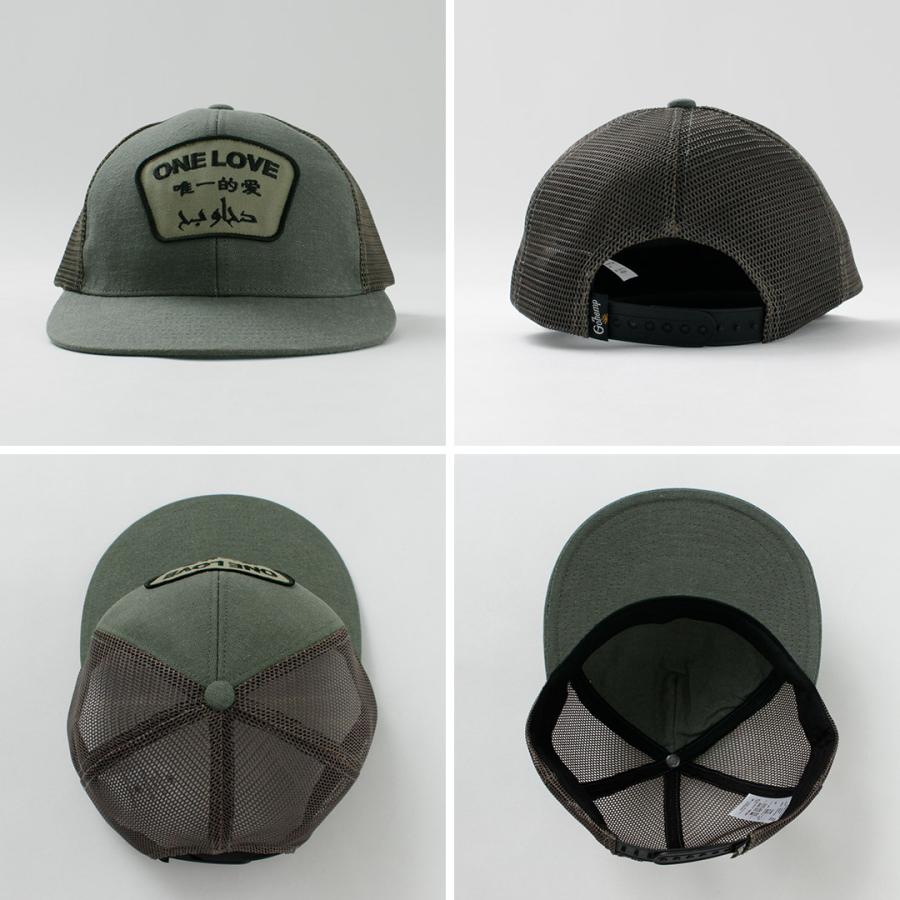 GOHEMP（ゴーヘンプ） ワンラブ メッシュキャップ / メンズ 帽子 ロゴ コットン ヘンプ ONE LOVE MESH CAP | GOHEMP | 12