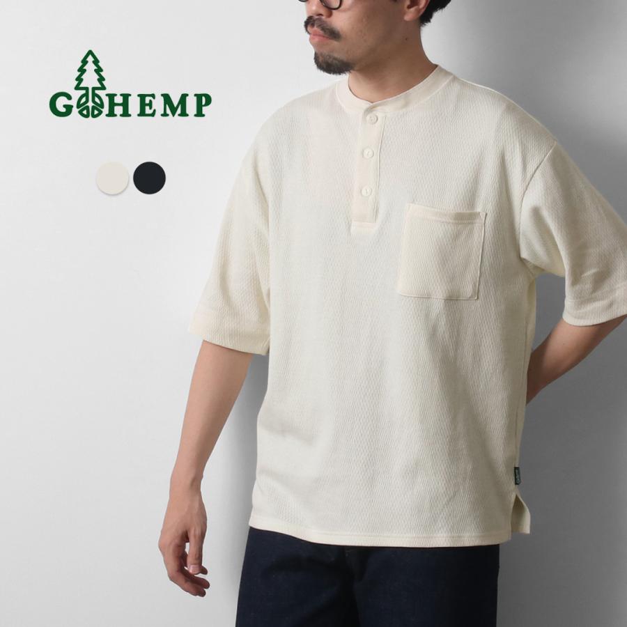 GOHEMP GOHEMP（ゴーヘンプ） マルチリブ ヘンリーネック