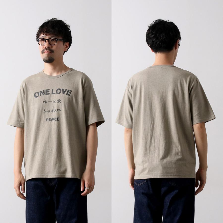 GOHEMP（ゴーヘンプ） ワンラブ ワイドフィットTシャツ / ヘンプ オーガニックコットン トップス 半袖 メンズ | GOHEMP | 15