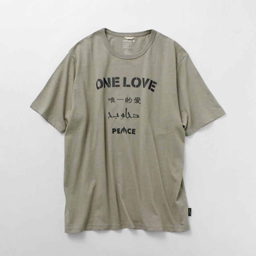 GOHEMP（ゴーヘンプ） ワンラブ ワイドフィットTシャツ / ヘンプ オーガニックコットン トップス 半袖 メンズ | GOHEMP | 05
