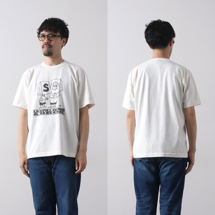 A.G.SPALDING＆BROS（A.G.スポルディング＆ブロス） スケッチブック プリントTシャツ / メンズ 半袖 トップス カットソー | A.G.SPALDING & BROS. | 14