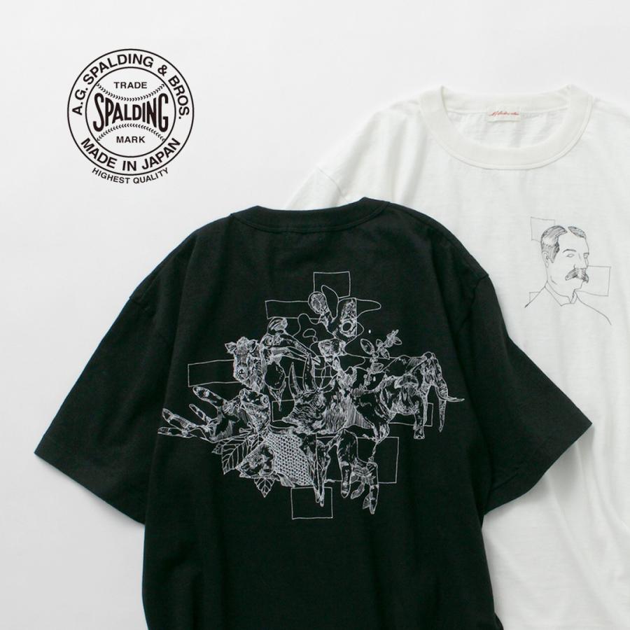 A.G.SPALDING＆BROS（A.G.スポルディング＆ブロス） ボクサー ダンス グラフィックTシャツ / メンズ 半袖 プリント 日本製 | A.G.SPALDING & BROS.