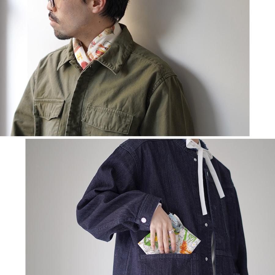 THE PRINTED IMAGE（ザ プリンテッドイメージ） ネイチャープリントバンダナ / ハンカチ 大判 54cm 55cm コットン 綿100 | The Printed Image | 11