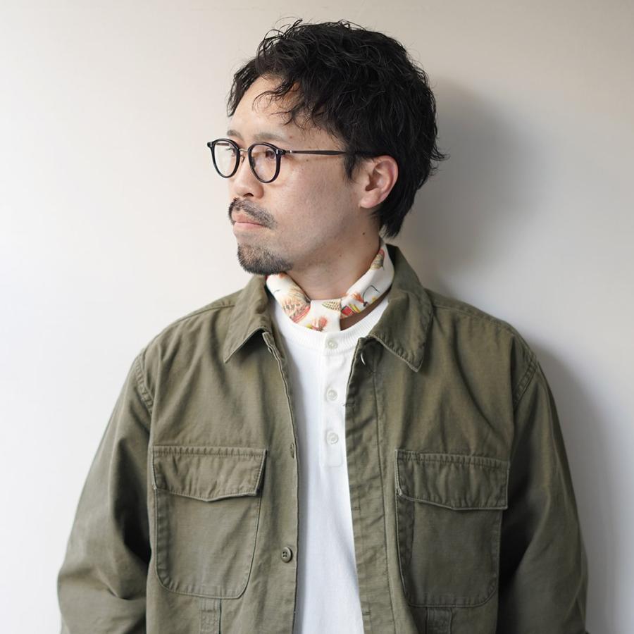 THE PRINTED IMAGE（ザ プリンテッドイメージ） ネイチャープリントバンダナ / ハンカチ 大判 54cm 55cm コットン 綿100 | The Printed Image | 14