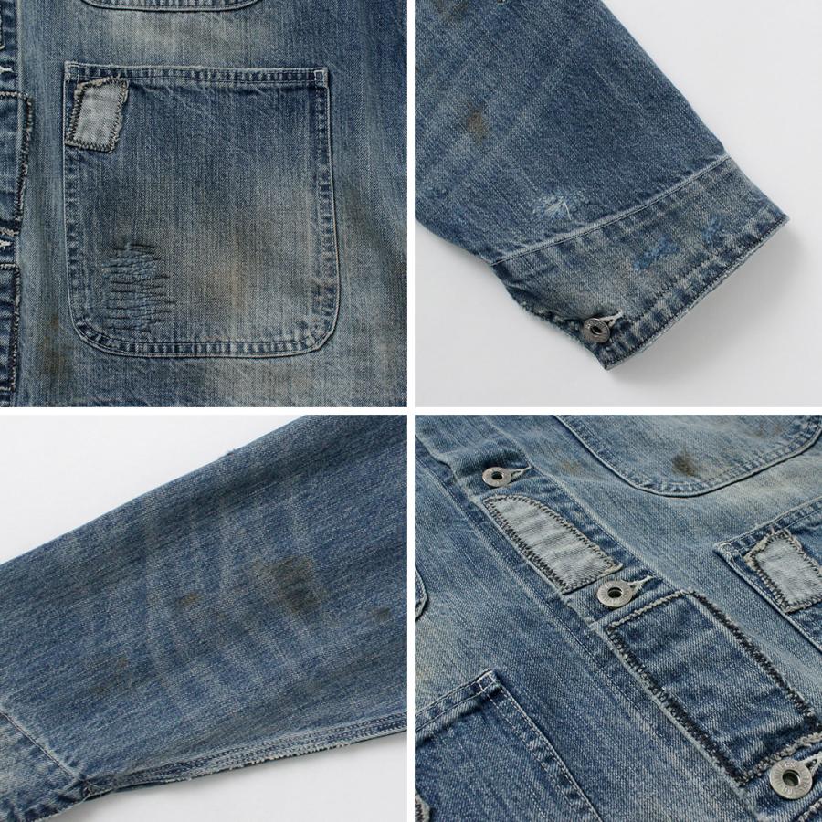 UNIVERSAL OVERALL（ユニバーサルオーバーオール） 12.75オンス リメイク カバーオール / メンズ デニム ヴィンテージ | UNIVERSAL OVERALL | 07