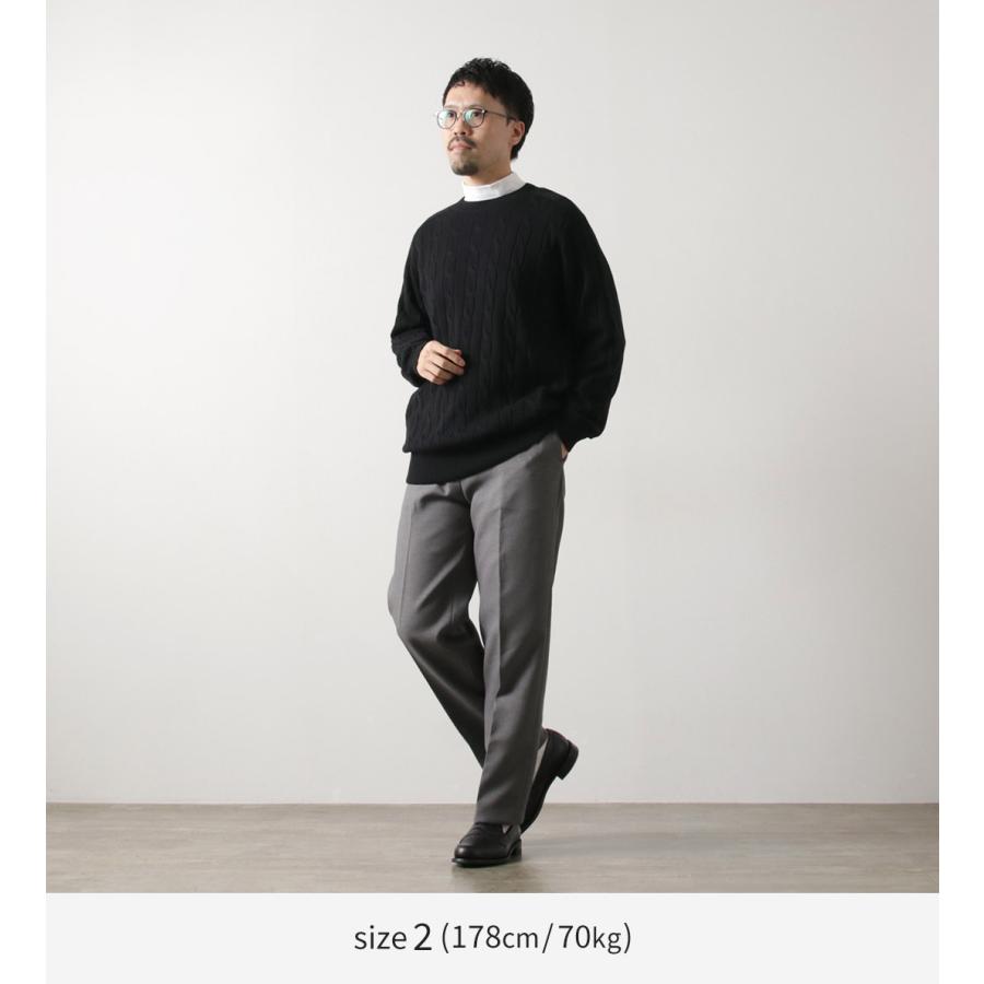 RYE TENDER（ライテンダー） ブリーカー ケーブルセーター / メンズ トップス プルオーバー 長袖 ウール | RYE TENDER | 07