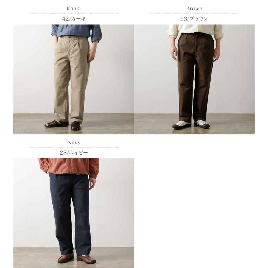 FOB FACTORY（FOBファクトリー） F0537 トラベルパンツ / チノパン イージーパンツ メンズ 日本製 TRAVEL PANTS | FOB FACTORY | 04