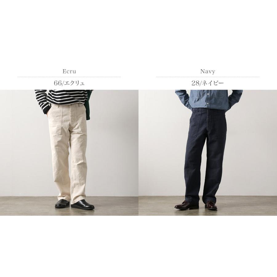 FOB FACTORY（FOBファクトリー） コットンヘンプ ファティーグパンツ / ベイカー ベーカー ファティーグパンツ ワークパンツ メン | FOB FACTORY | 03