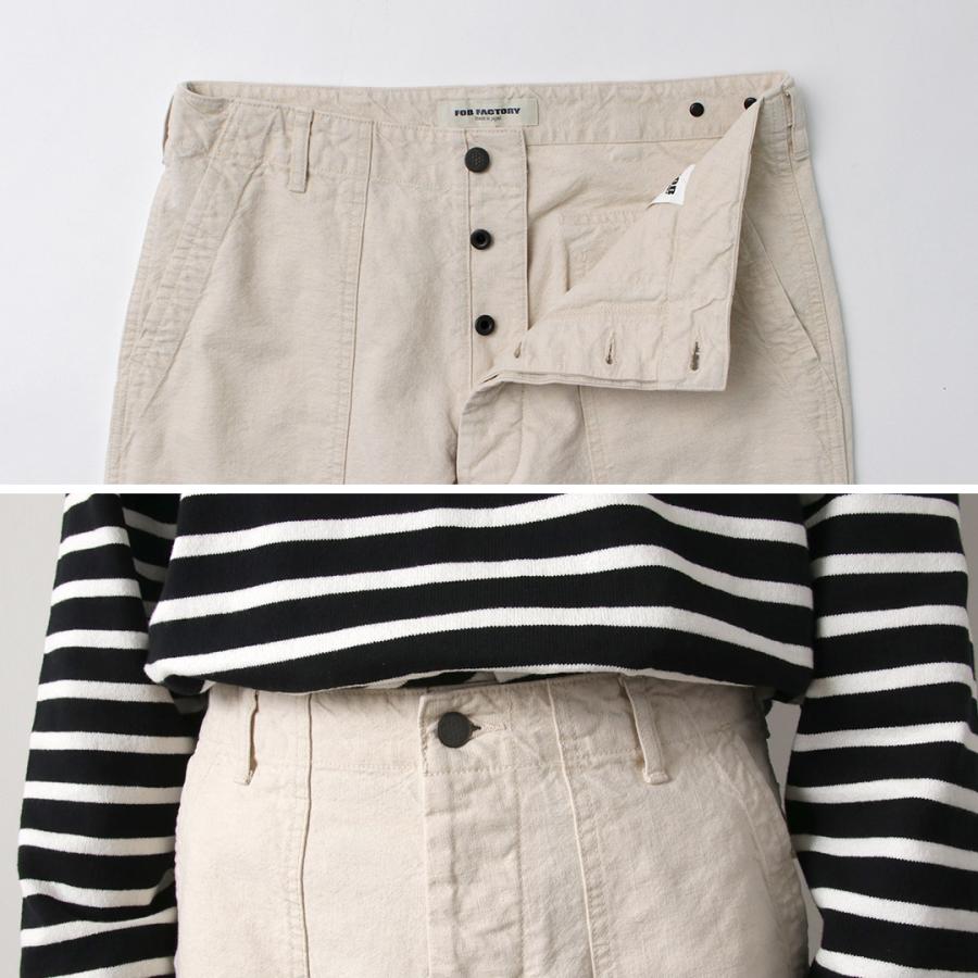 FOB FACTORY（FOBファクトリー） コットンヘンプ ファティーグパンツ / ベイカー ベーカー ファティーグパンツ ワークパンツ メン | FOB FACTORY | 08