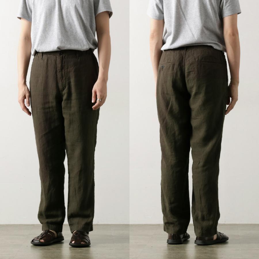 FOB FACTORY（FOBファクトリー） F0539 ヘンプ イージーパンツ / メンズ ウエストゴム 麻 日本製 HEMP EASY PANTS | FOB FACTORY | 13