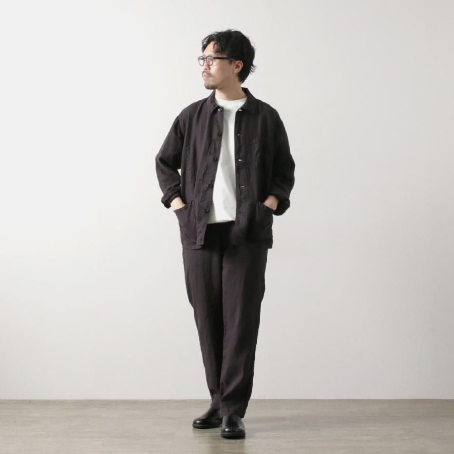 FOB FACTORY（FOBファクトリー） F0539 ヘンプ イージーパンツ / メンズ ウエストゴム 麻 日本製 HEMP EASY PANTS | FOB FACTORY | 15