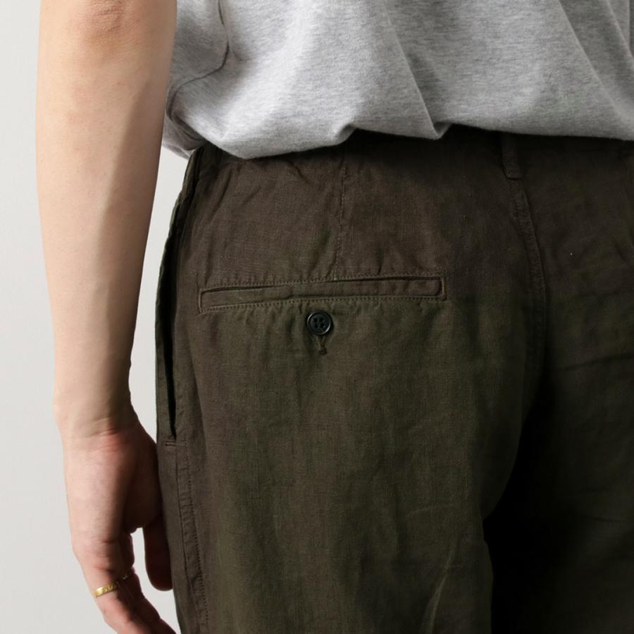 FOB FACTORY（FOBファクトリー） F0539 ヘンプ イージーパンツ / メンズ ウエストゴム 麻 日本製 HEMP EASY PANTS | FOB FACTORY | 11