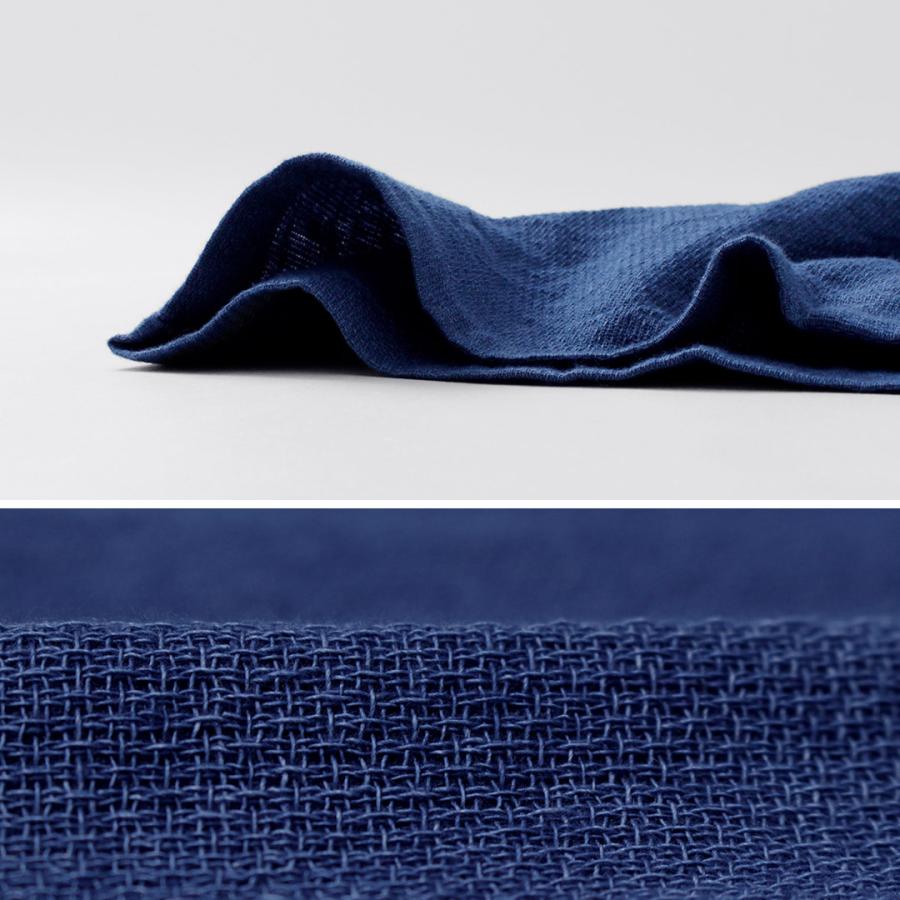 FOB FACTORY（FOBファクトリー） F3508 インディゴ ガーゼ ホリディ シャツ / メンズ 半袖 | FOB FACTORY | 07