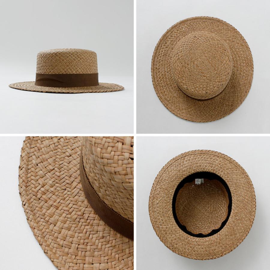 HIGHER（ハイアー） カラー別注 黄草 カンカン帽 / メンズ 帽子 ハンドメイド 日本製 YELLOW STRAW BOATER | HIGHER（ファッション） | 15