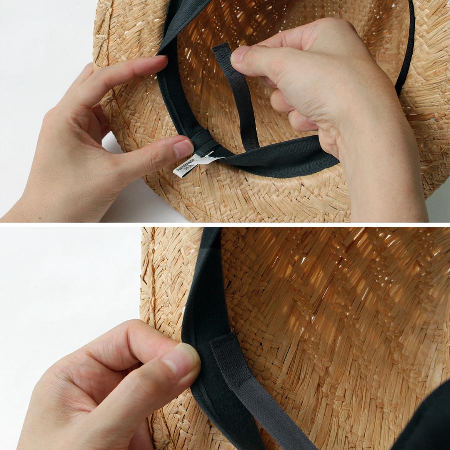 HIGHER（ハイアー） パターンウィービング ラフィア フェドラハット / メンズ 麦わら帽子 ストローハット 日本製 | HIGHER（ファッション） | 11