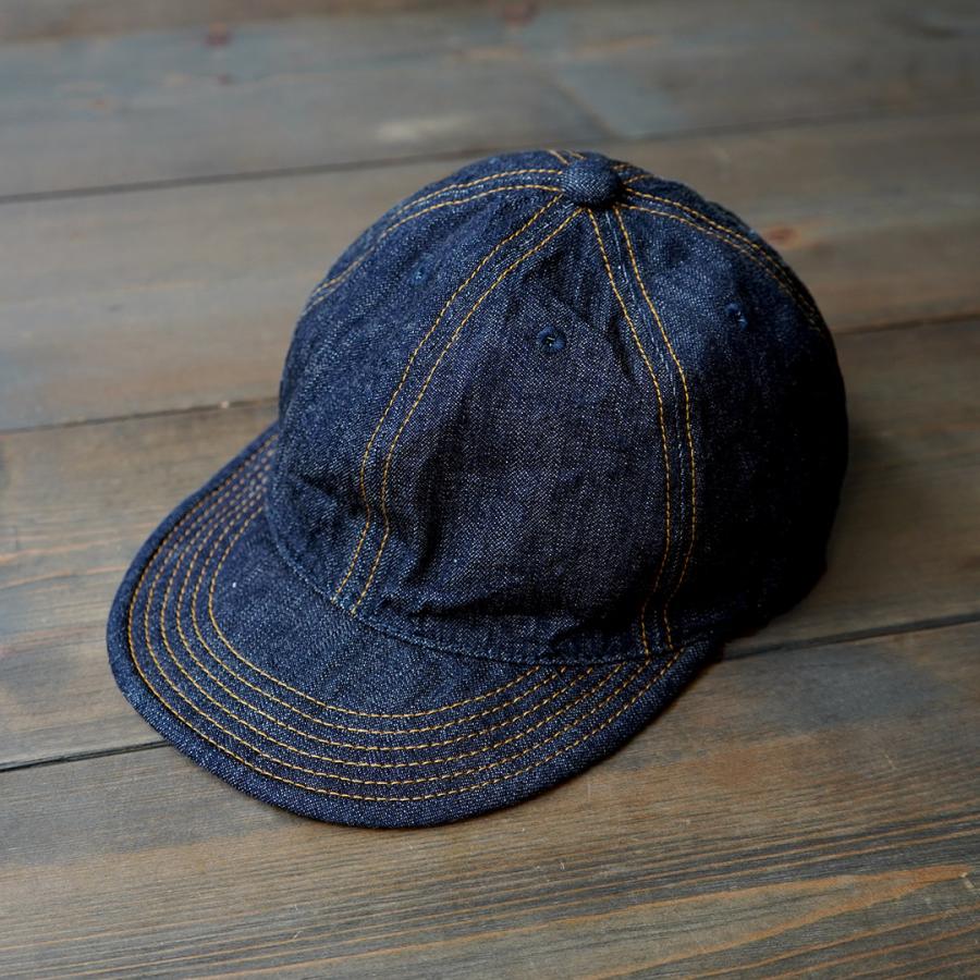 HIGHER（ハイアー） 10oz セルヴィッチデニム ロングブリム キャップ / メンズ 帽子 ライトデニム 日本製 | HIGHER（ファッション） | 02