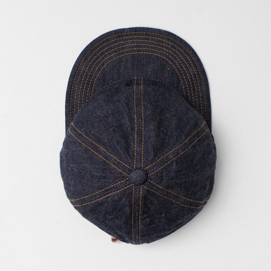 HIGHER（ハイアー） 10oz セルヴィッチデニム ロングブリム キャップ / メンズ 帽子 ライトデニム 日本製 | HIGHER（ファッション） | 06