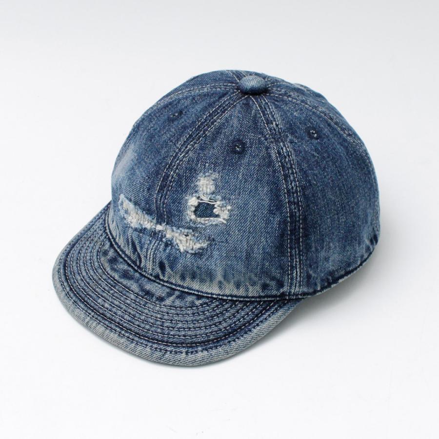 HIGHER（ハイアー） セルヴィッチデニム リメイクキャップ / メンズ 帽子 ライトデニム 日本製 | HIGHER（ファッション） | 02