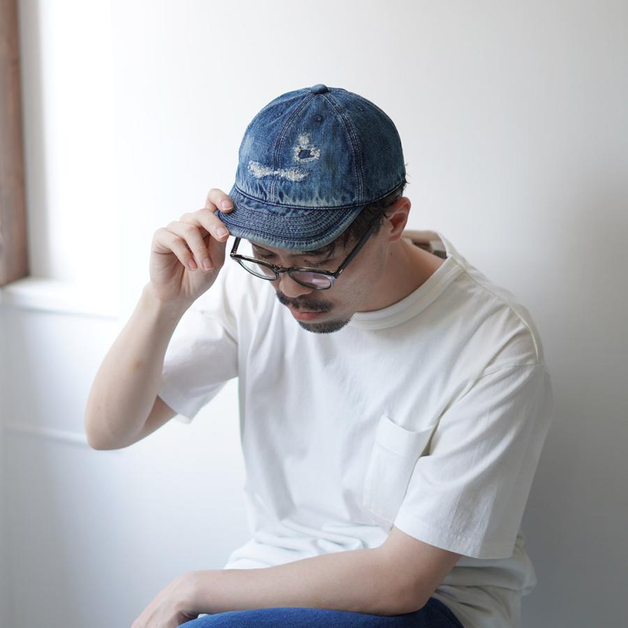 HIGHER（ハイアー） セルヴィッチデニム リメイクキャップ / メンズ 帽子 ライトデニム 日本製 | HIGHER（ファッション） | 03
