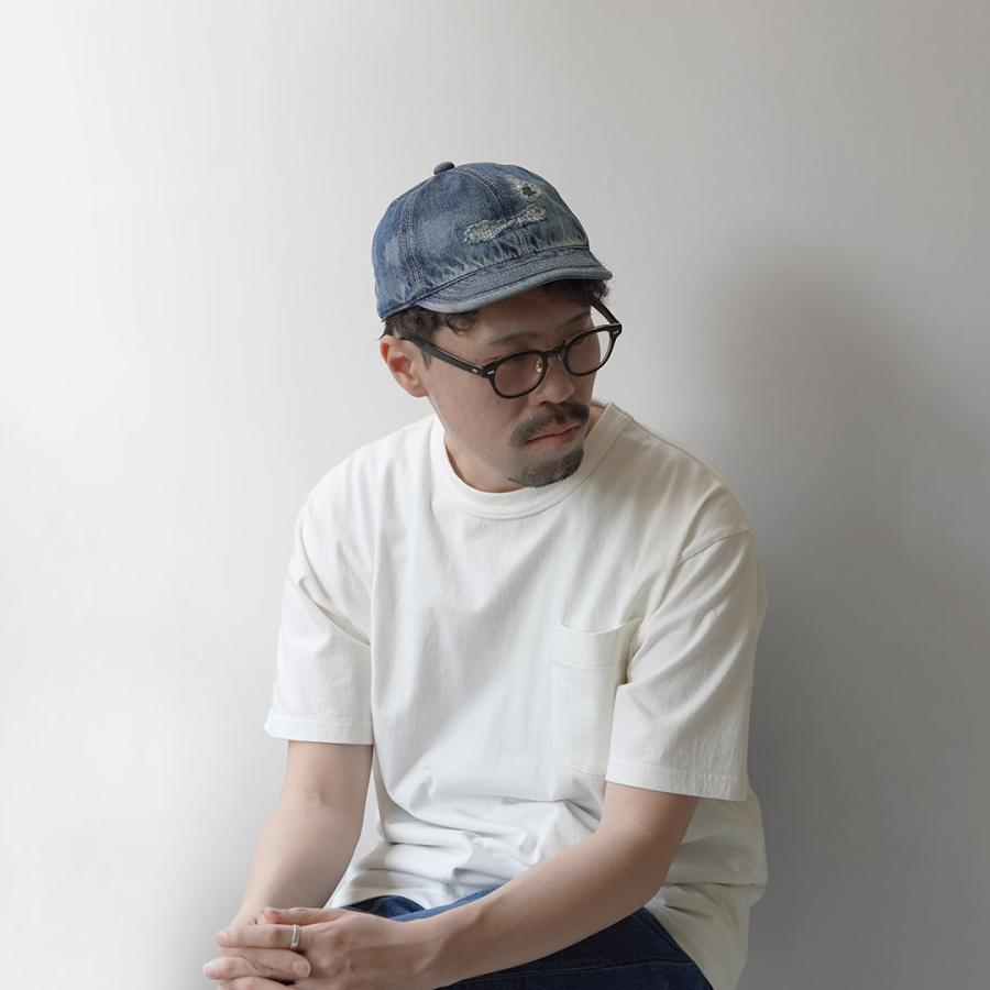 HIGHER（ハイアー） セルヴィッチデニム リメイクキャップ / メンズ 帽子 ライトデニム 日本製 | HIGHER（ファッション） | 10