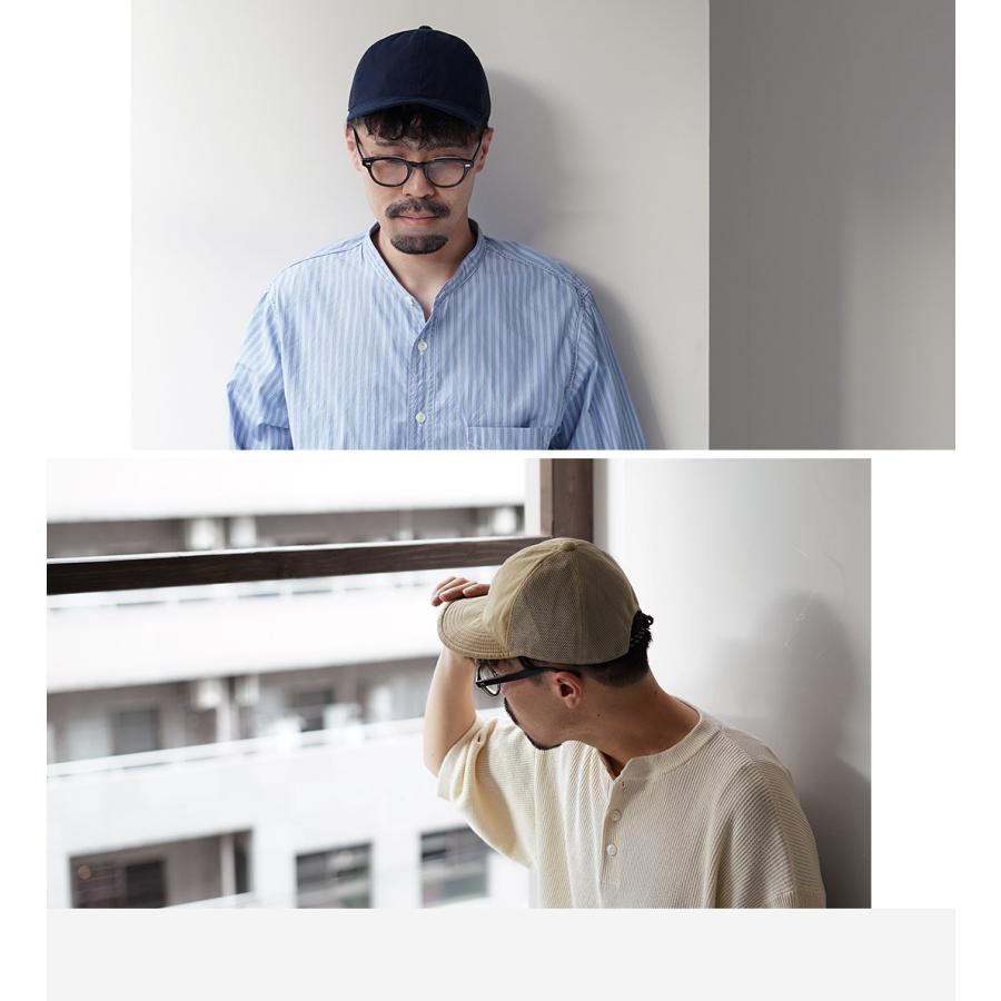 HIGHER（ハイアー） ヴィンテージ ナイロンオックス メッシュキャップ / メンズ 帽子 日本製 防水 撥水 透湿 | HIGHER（ファッション） | 07