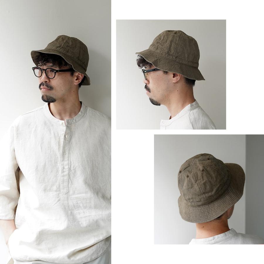 HIGHER（ハイアー） コットンリネン ウェザー 6パネル ハット / メンズ 帽子 日本製 COTTON LINEN WEATHER 6PANEL HAT HT25009 | HIGHER（ファッション） | 13