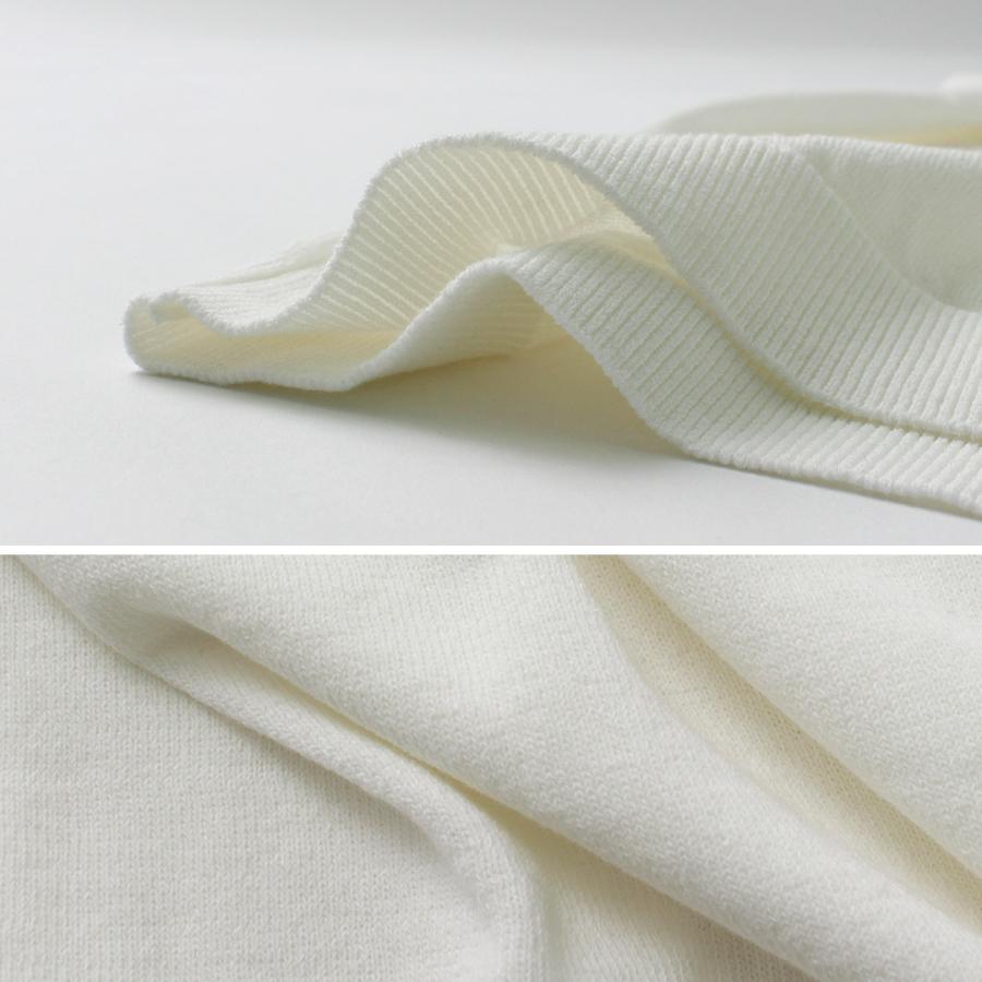 MOONCASTLE（ムーンキャッスル） 別注 アイスコットン ヘンリーネックTシャツ / メンズ トップス 半袖 無地 日本製 綿 | MOONCASTLE | 10