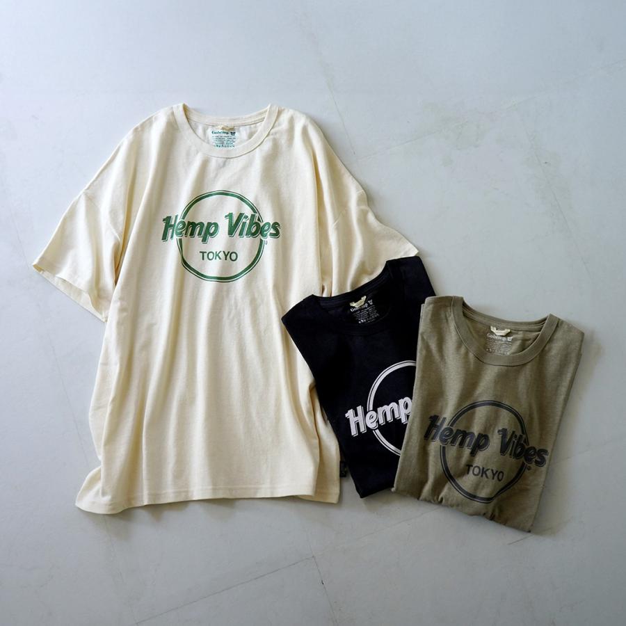 GOHEMP（ゴーヘンプ） 別注 ベーシック ワイドTシャツ ヘンプバイブスプリント / ヘンプ オーガニックコットン トップス 半袖 | GOHEMP | 08