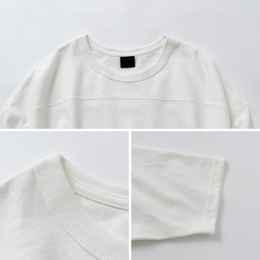 GOHEMP（ゴーヘンプ） 別注 10oz ヘビーウェイト ワイドフットボールTシャツ / ヘンプ オーガニックコットン 七分袖 メンズ | GOHEMP | 16