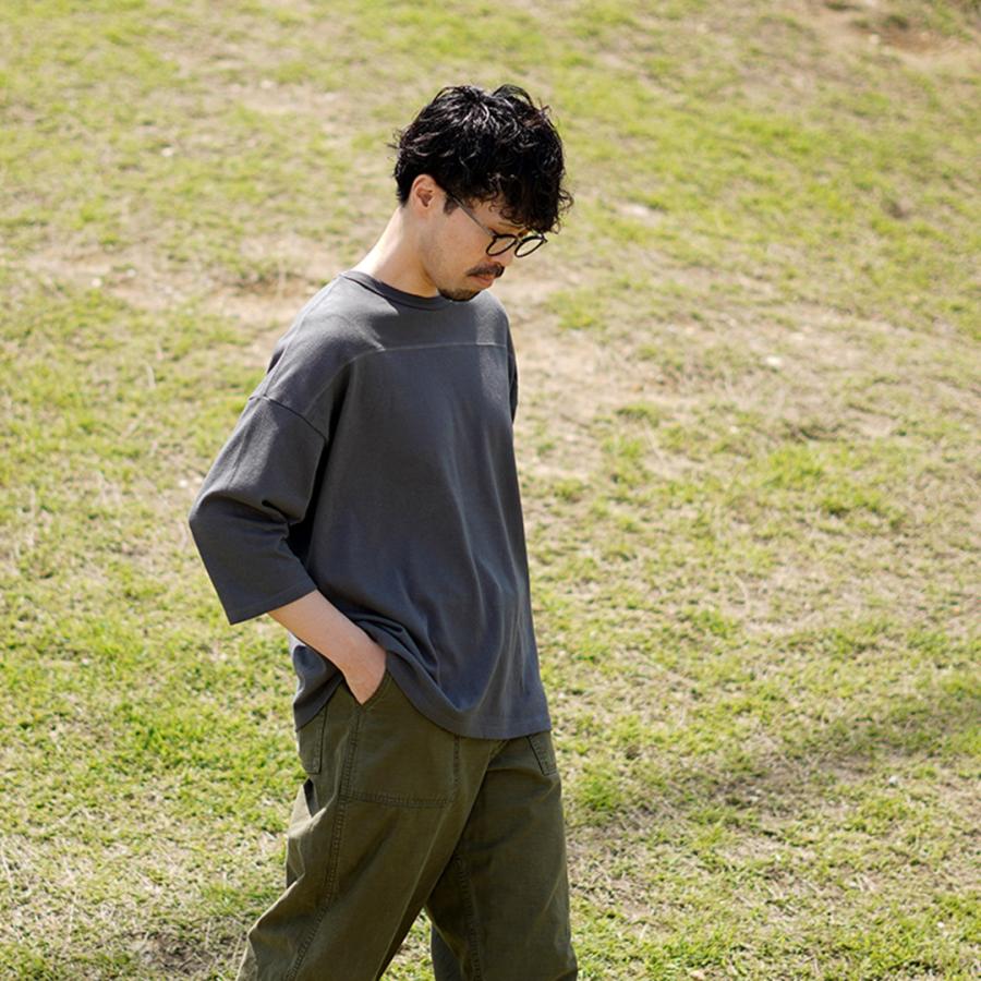 GOHEMP（ゴーヘンプ） 別注 10oz ヘビーウェイト ワイドフットボールT