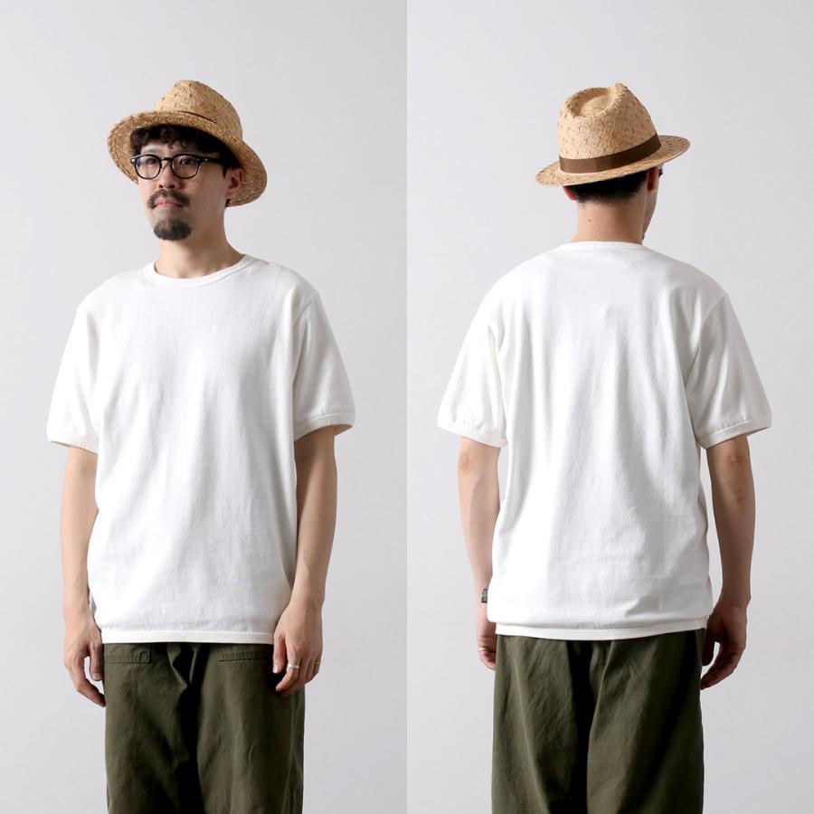 GOHEMP（ゴーヘンプ） 別注 10oz ヘビーウェイト リブTシャツ / ヘンプ オーガニックコットン 半袖 メンズ | GOHEMP | 16