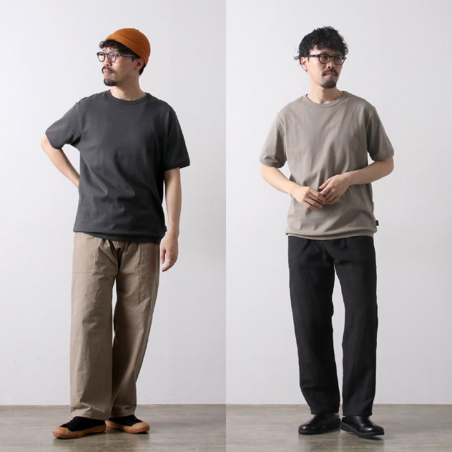 GOHEMP（ゴーヘンプ） 別注 10oz ヘビーウェイト リブTシャツ / ヘンプ オーガニックコットン 半袖 メンズ | GOHEMP | 07