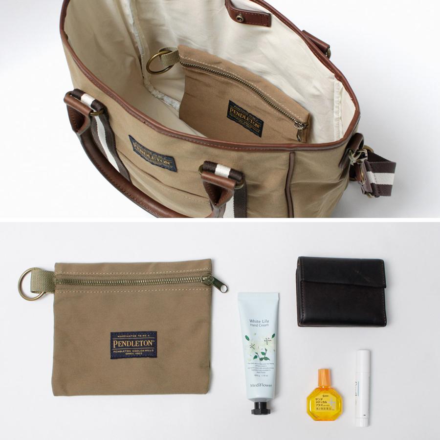 PENDLETON（ペンドルトン） PENDLETON×MARIE 2WAYトート コーティングキャンバス / メンズ レディース バッグ 撥水 キャンバス | PENDLETON | 13