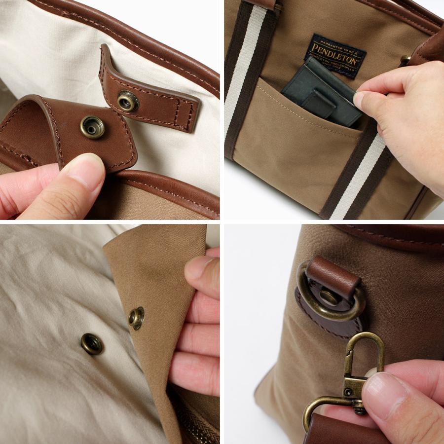 PENDLETON（ペンドルトン） PENDLETON×MARIE 2WAYトート コーティングキャンバス / メンズ レディース バッグ 撥水 キャンバス | PENDLETON | 17