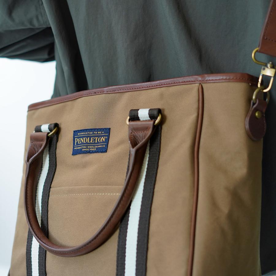 PENDLETON（ペンドルトン） PENDLETON×MARIE 2WAYトート コーティングキャンバス / メンズ レディース バッグ 撥水 キャンバス | PENDLETON | 09