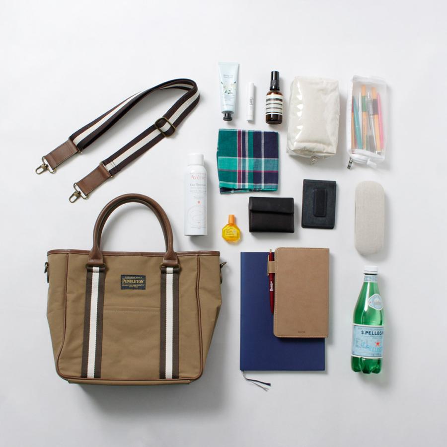 PENDLETON（ペンドルトン） PENDLETON×MARIE 2WAYトート コーティングキャンバス / メンズ レディース バッグ 撥水 キャンバス | PENDLETON | 11