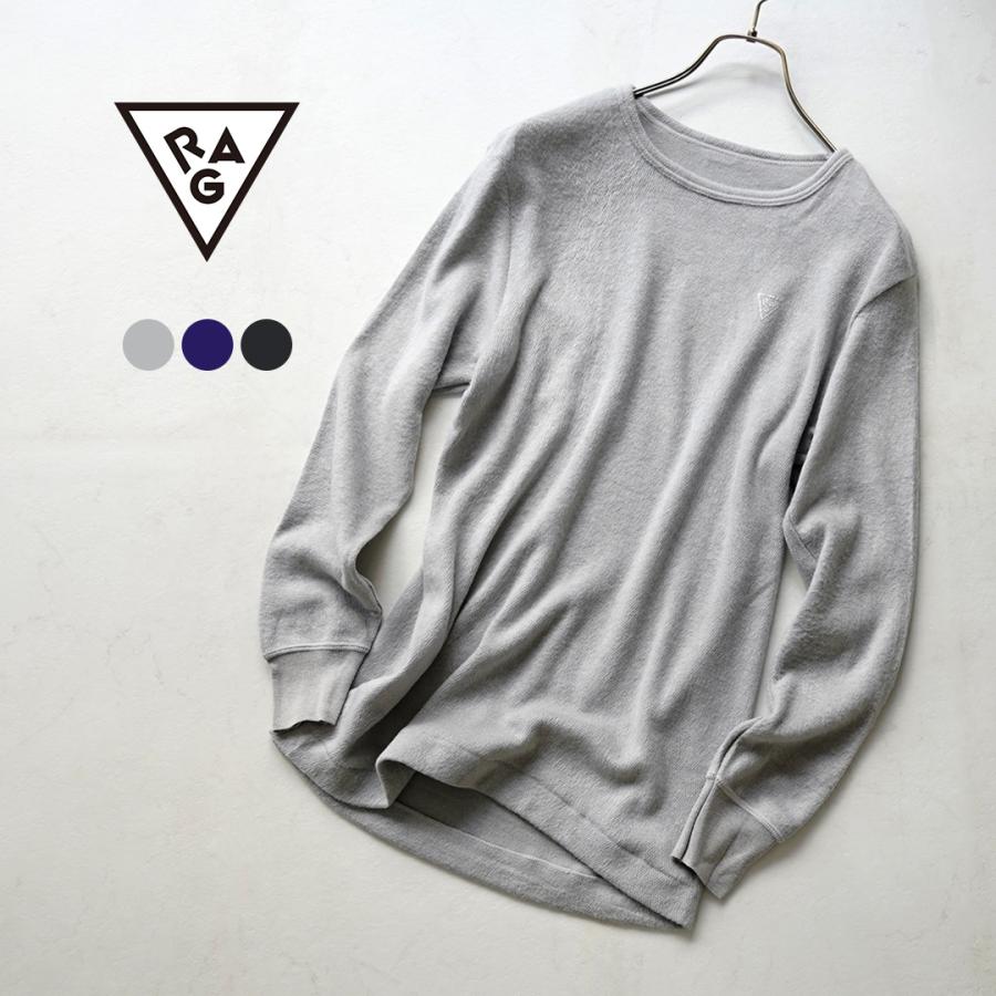RAG（ラグ） ヒートシステム クルーネック ロングスリーブTシャツ / メンズ インナー トップス カットソー 日本製 | RAG