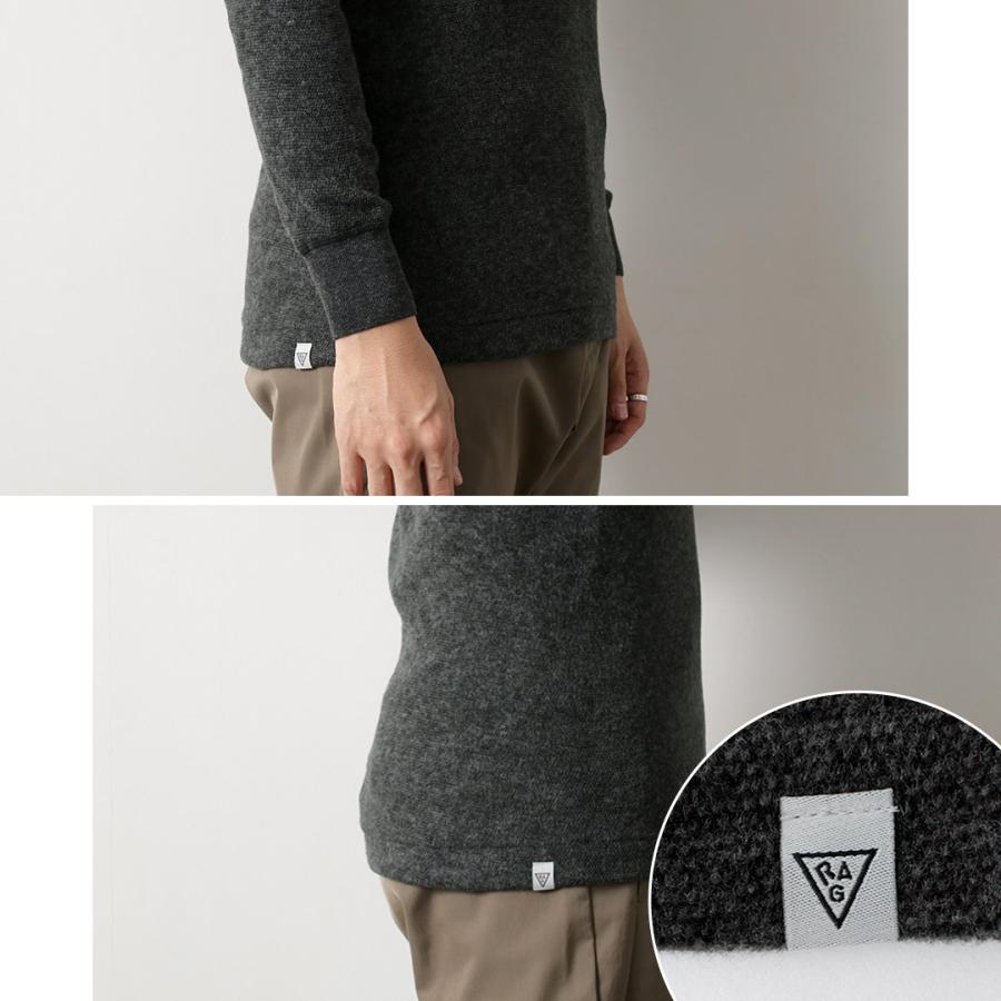 RAG（ラグ） ヒートシステム クルーネック ロングスリーブTシャツ / メンズ インナー トップス カットソー 日本製 | RAG | 13