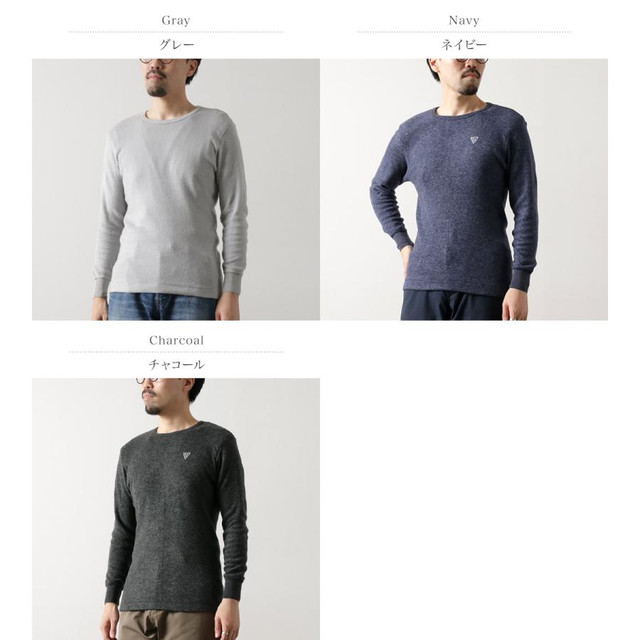 RAG（ラグ） ヒートシステム クルーネック ロングスリーブTシャツ / メンズ インナー トップス カットソー 日本製 | RAG | 04
