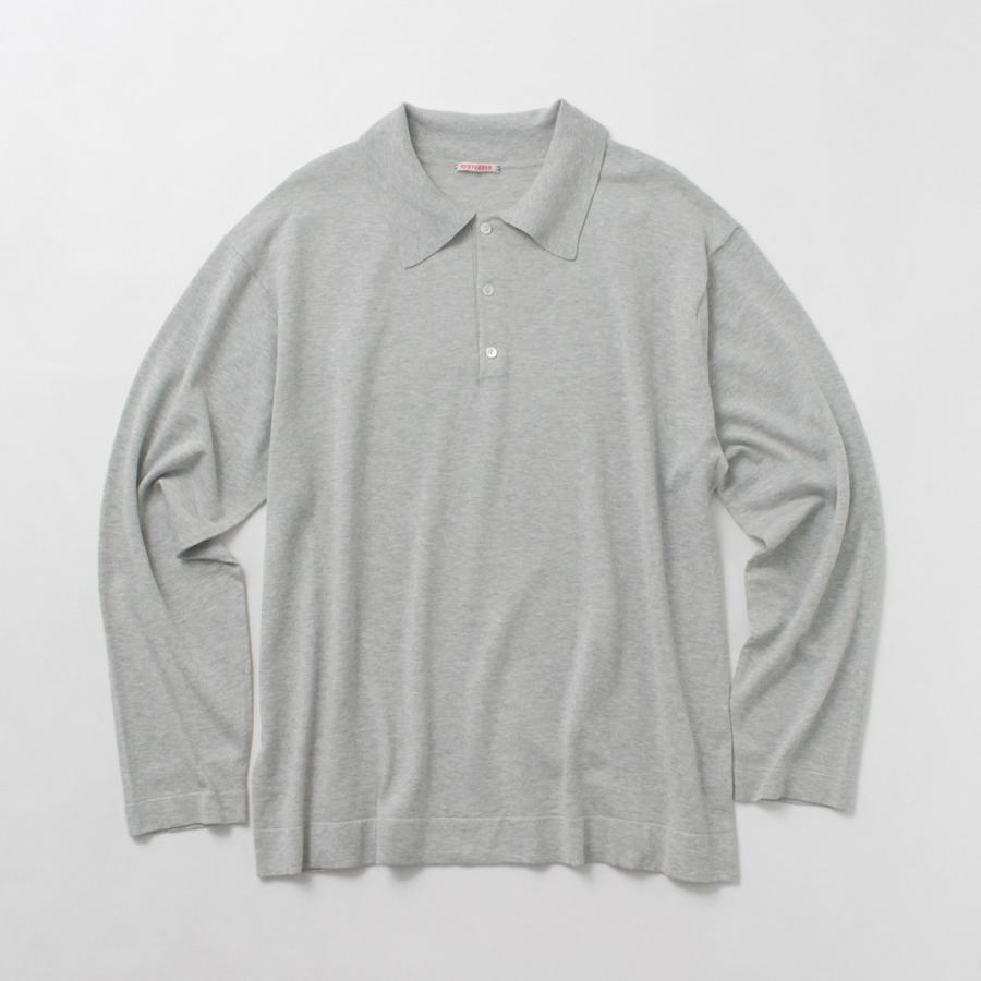 RYE TENDER（ライテンダー） ヨーク ポロ / メンズ トップス 長袖 ニット コットン 襟付き Yoke Polo | RYE TENDER | 05