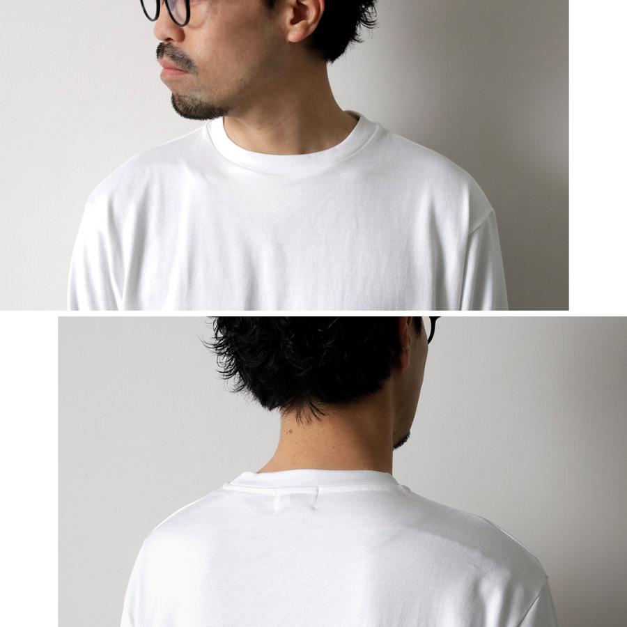 LIFiLL（リフィル） サイドスリット ロングスリーブTシャツ / メンズ トップス カットソー 長袖 スーピマコットン 無地 | LIFiLL | 12