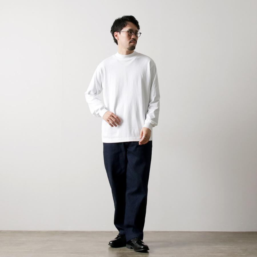 LIFiLL（リフィル） モックネック ロングスリーブTシャツ / メンズ トップス カットソー 長袖 インナー スーピマコットン 無地 | LIFiLL | 16